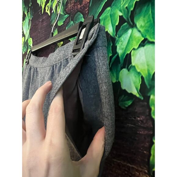 Vintage USA Pendleton Woolen Mills 100% Pure Virgin Wool Lined Skirt Midi 8 Med - Picture 2 of 6